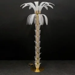 Lampada da terra Palma White