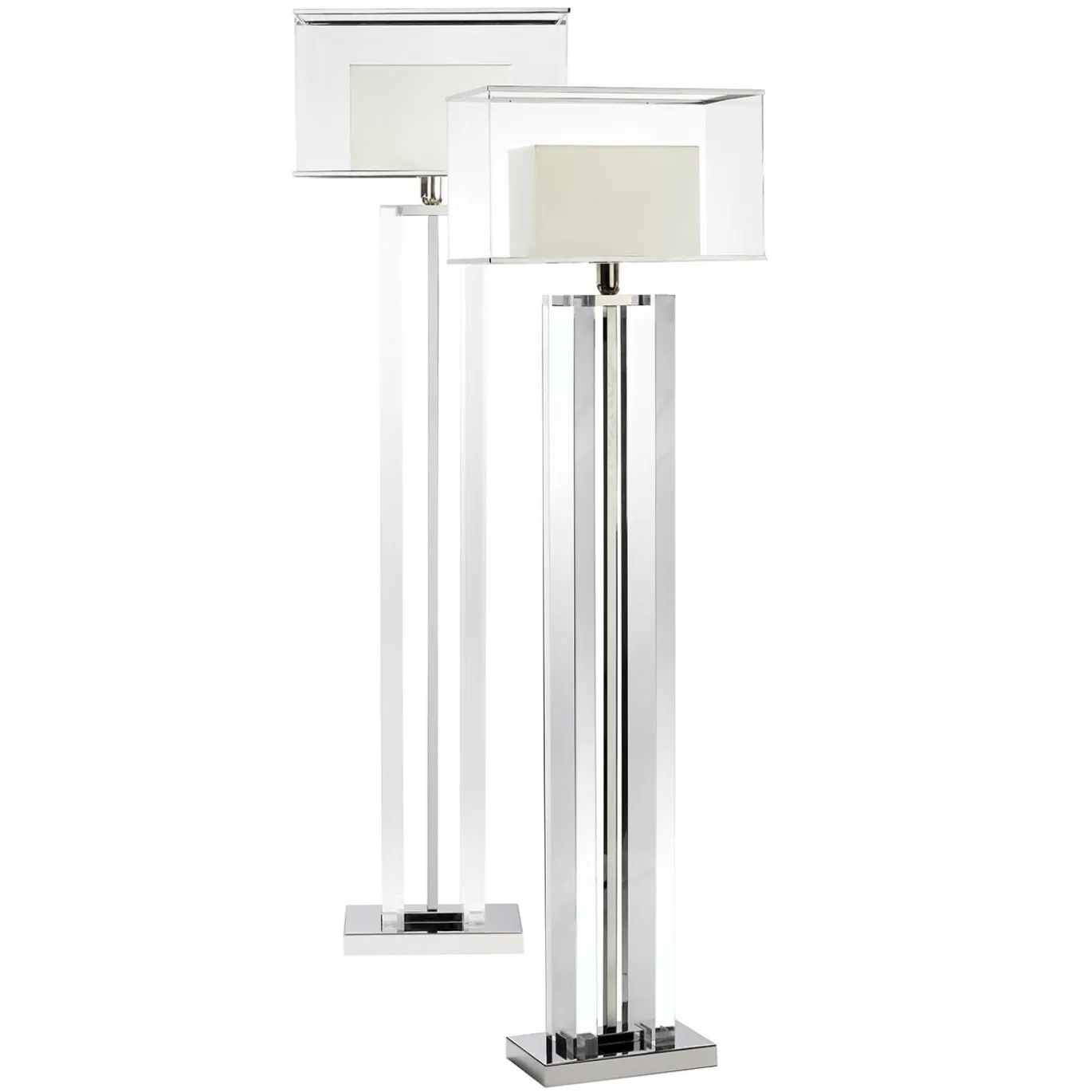 Lampada da terra Plexi Binario