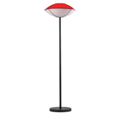 Lampada da terra rossa Dome di Simone Fanciullacci