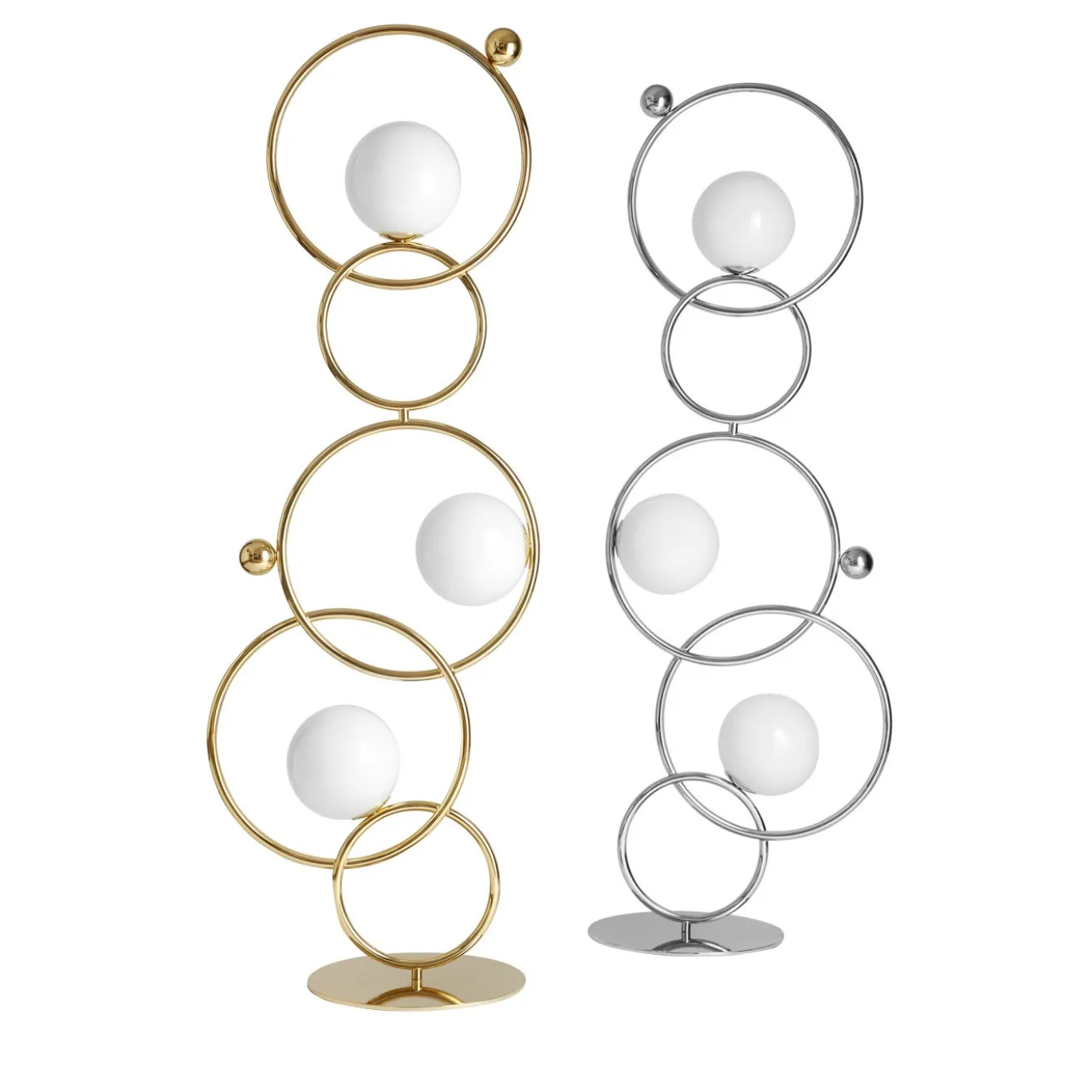 Lampada da terra Zoe Chrome