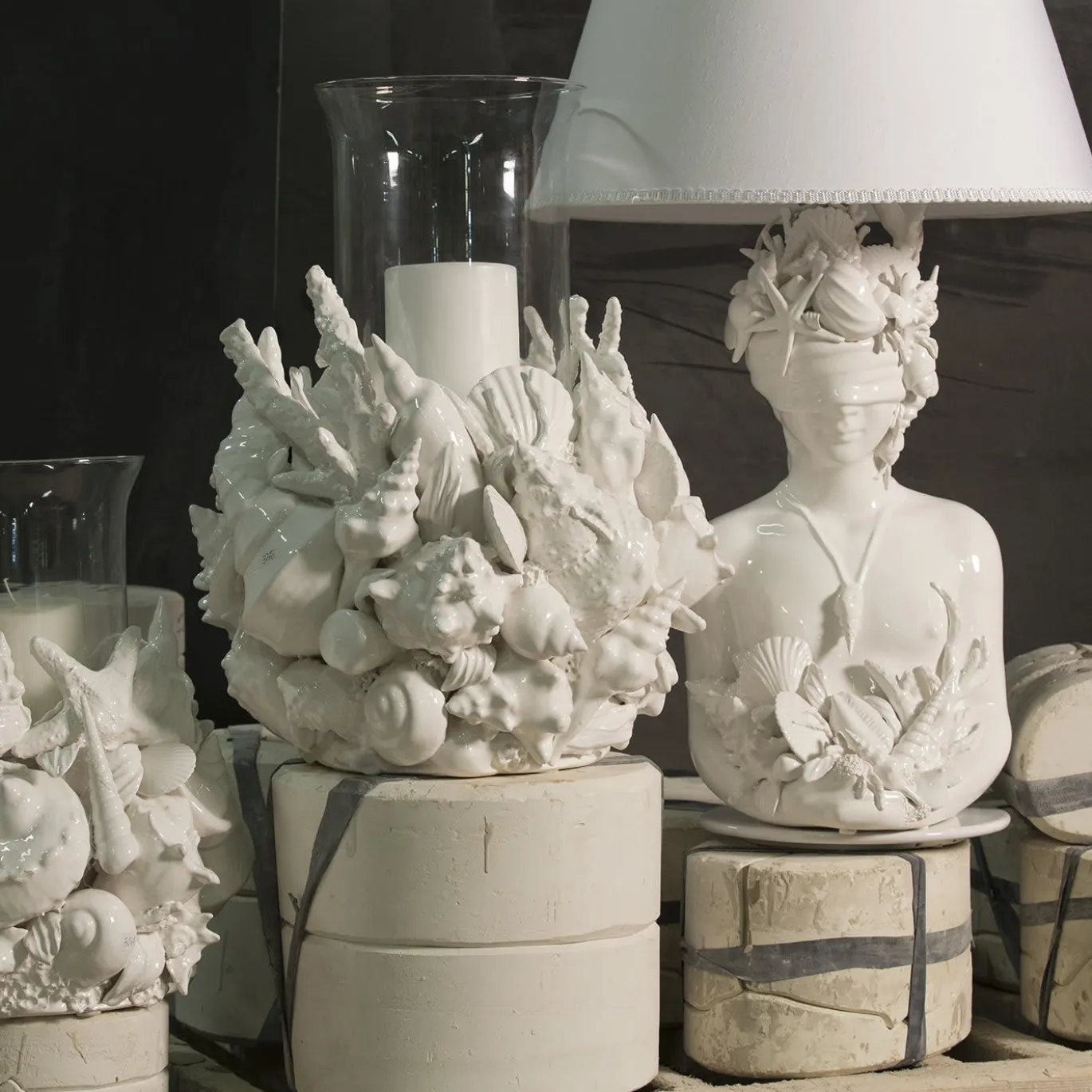 Lampada in ceramica Il Gaio