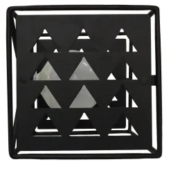 Lampada in metallo Pirikitta Sa Maschera a Gattu