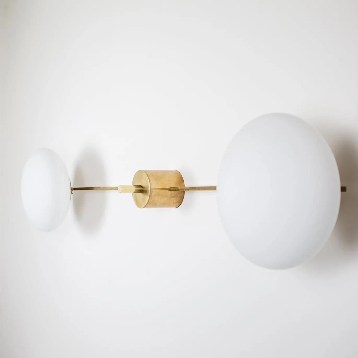Lampada in ottone da biliardo