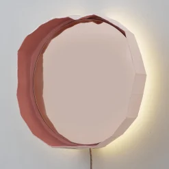 Lampada Ninfea 50 rosa/rosa di G. Botticelli & P. Paronetto