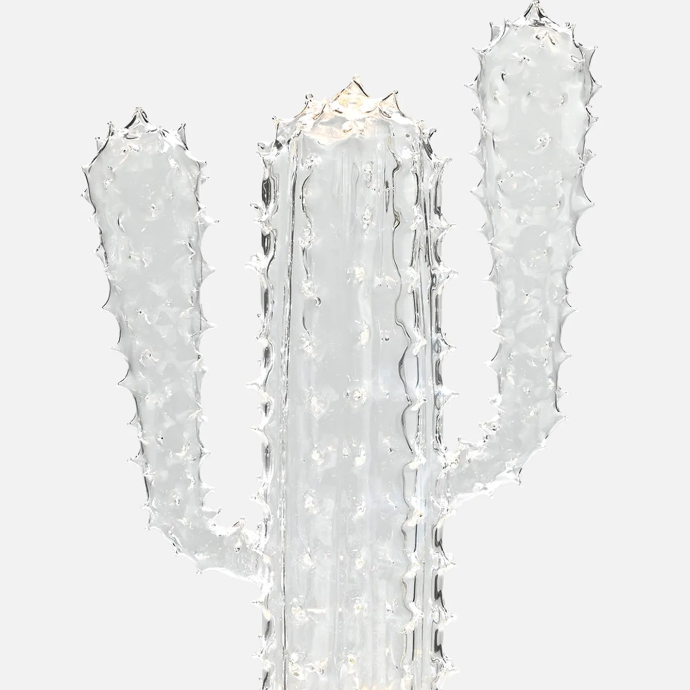 Lampada Portatile Arizona Cactus in Vetro