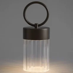 Lampada Portatile Claretta Bronzo