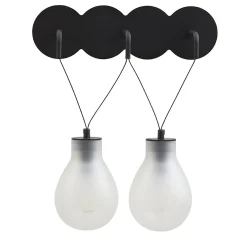 Lampada Rain da parete a 2 luci