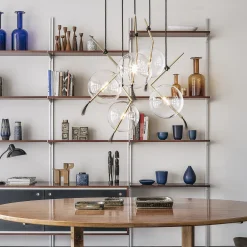 Lampadario a cinque luci Nuvola