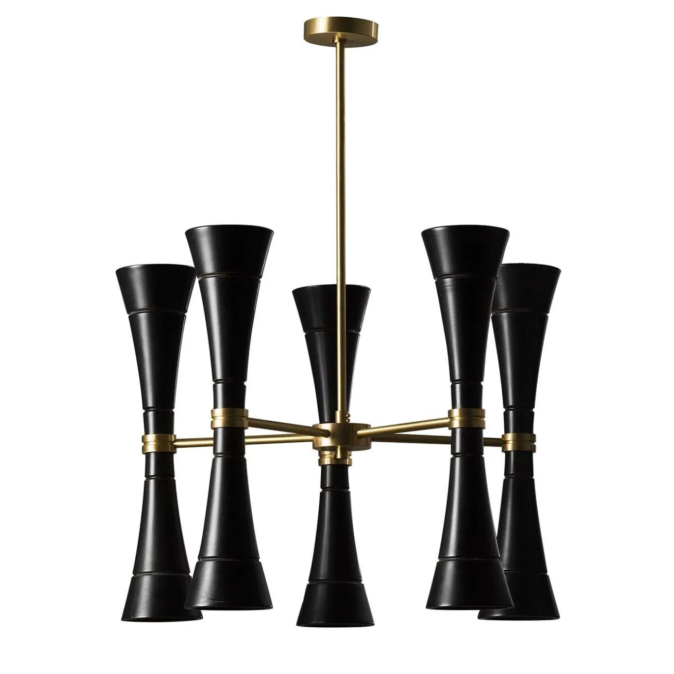 Lampadario a cono