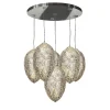 Lampadario a 6 luci Arabesque Egg