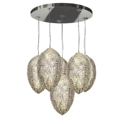 Lampadario a 6 luci Arabesque Egg