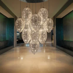 Lampadario a 14 luci Arabesque Egg