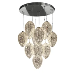 Lampadario a 14 luci Arabesque Egg