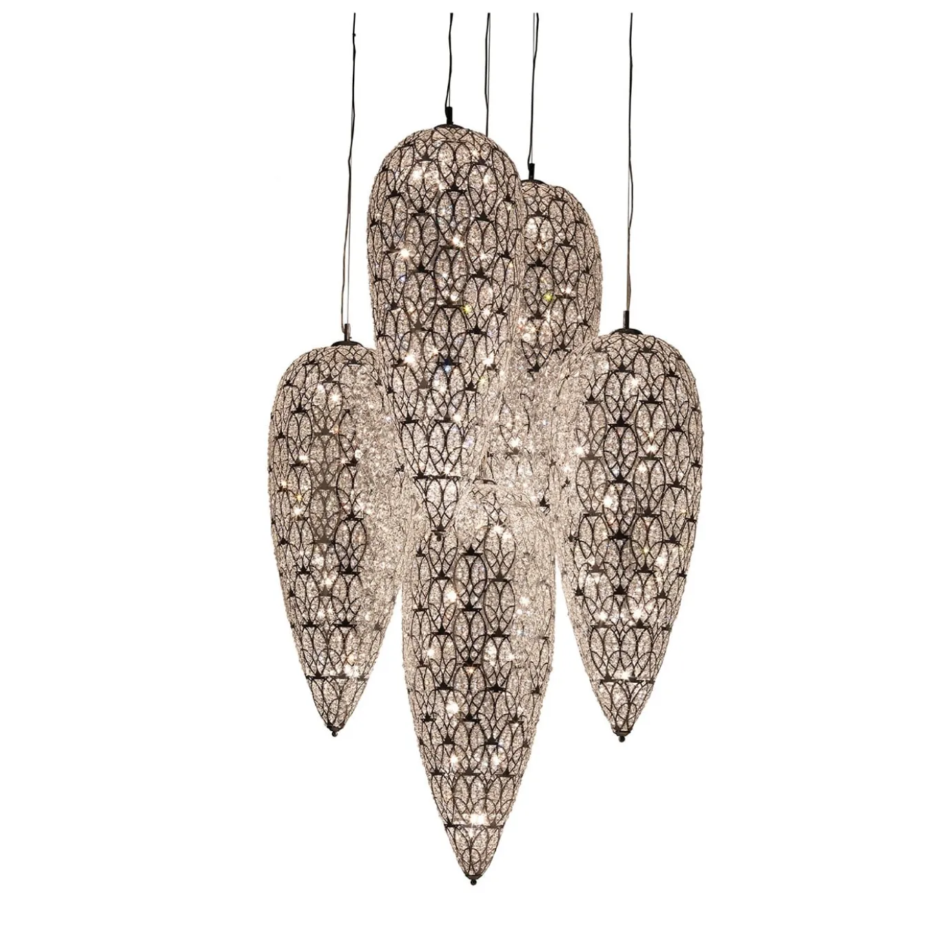 Lampadario a 5 luci Arabesque Sensation