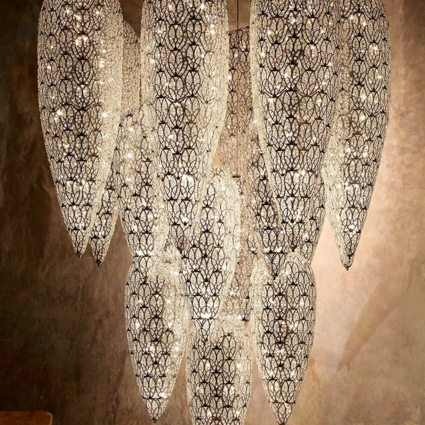 Lampadario a 17 luci Arabesque Sesation