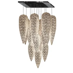 Lampadario a 17 luci Arabesque Sesation