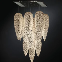 Lampadario a 17 luci Arabesque Sesation