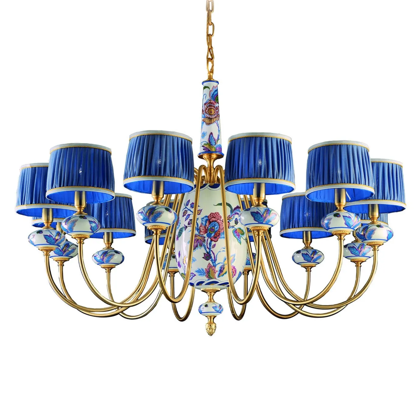 Lampadario a 12 luci Autunno