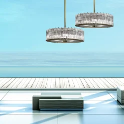 Lampadario a 6 luci Drum Large