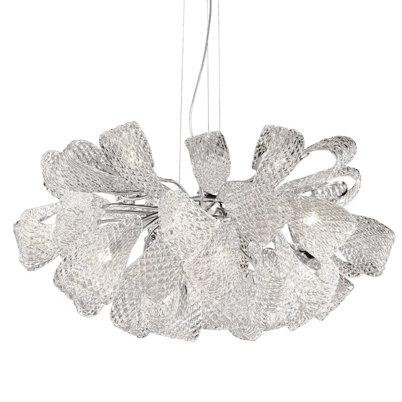 Lampadario a 21 luci in cristallo Mocenigo