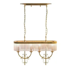 Lampadario a 4 luci Seicento di Luca Bussacchini