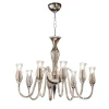 Lampadario a 8 luci Teodato Smoky