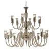 Lampadario a 18 luci Teodato Smoky