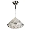 Lampadario Arabesque Diamond H40 Argentato