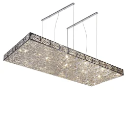 Lampadario Arabesque RH 100 cromato