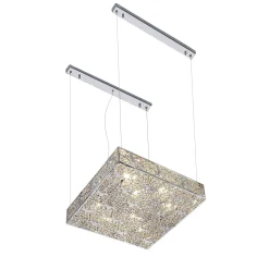 Lampadario Arabesque SH 50 cromato