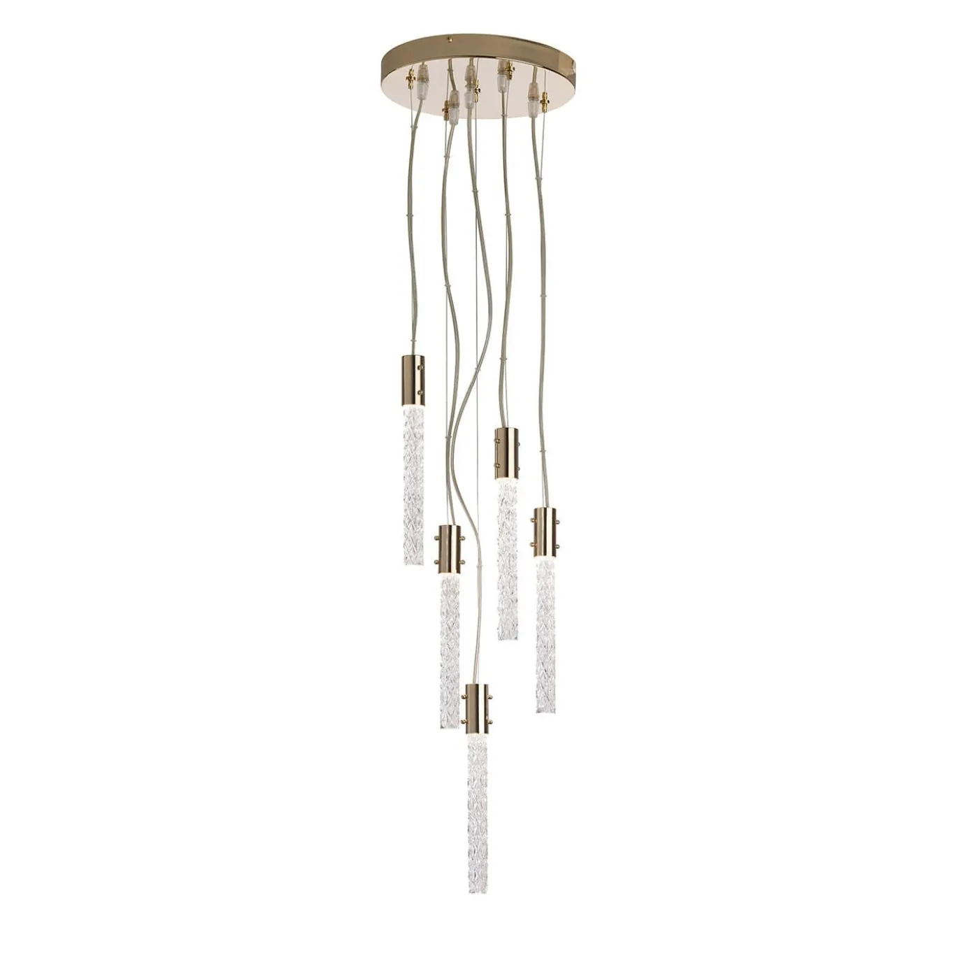 Lampadario a rombi