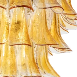 Lampadario Artemide Ambra in vetro