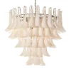 Lampadario Artemide Avorio in cristallo
