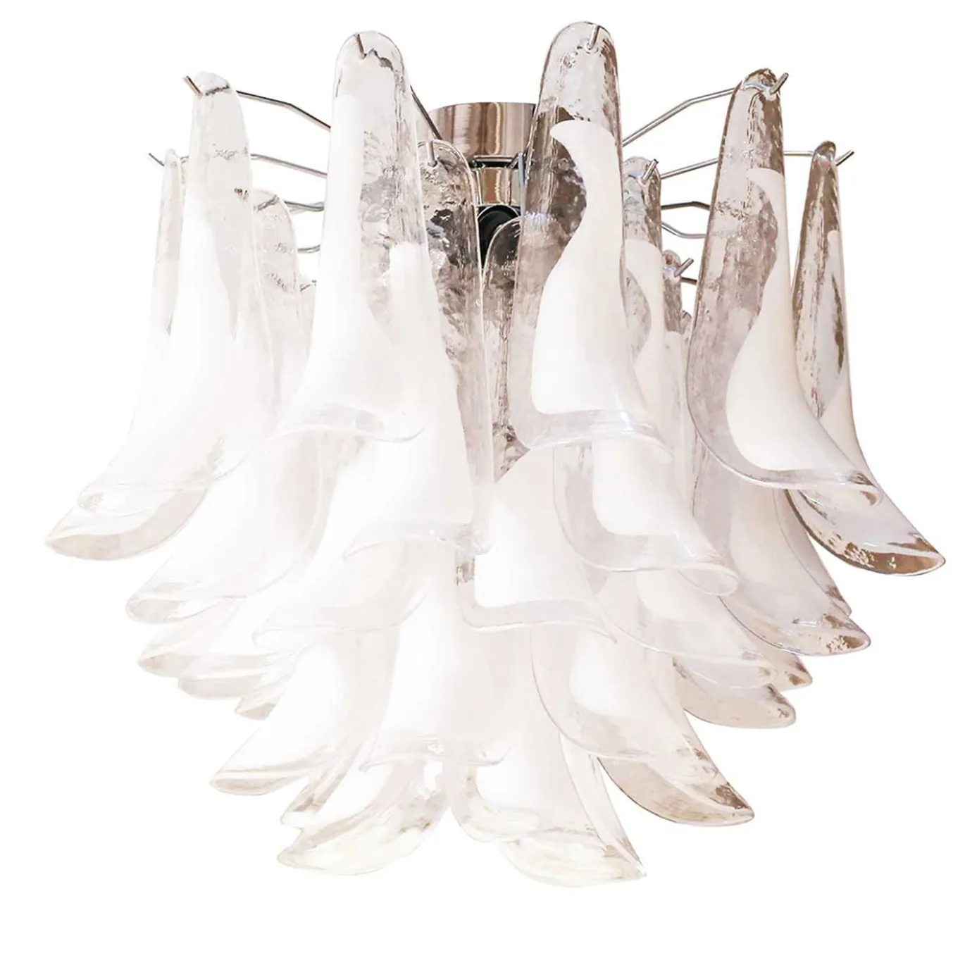 Lampadario Artemide-5 in vetro