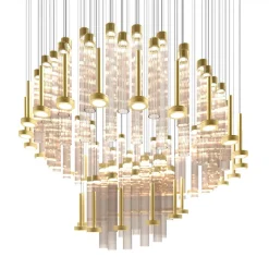 Lampadario Astract Wave 39