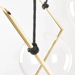 Lampadario a tre luci Nuvola