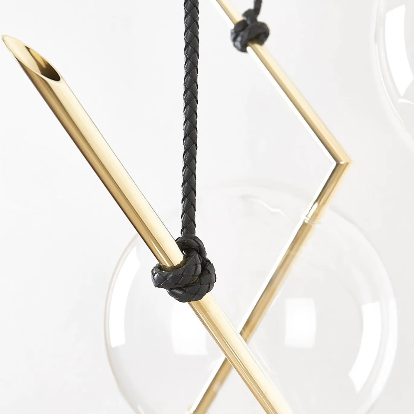 Lampadario a tre luci Nuvola