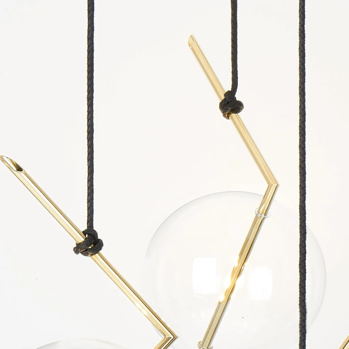 Lampadario a tre luci Nuvola