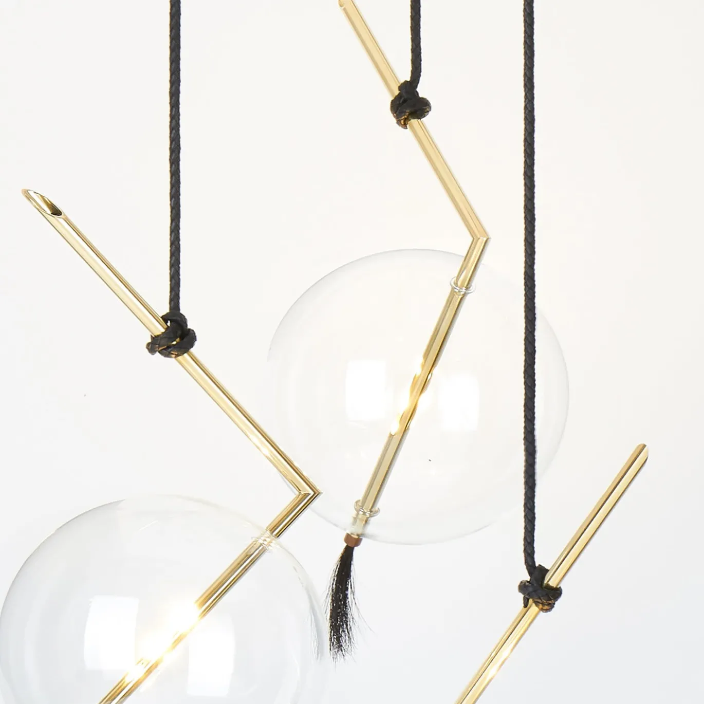 Lampadario a tre luci Nuvola