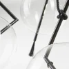 Lampadario a tre luci Nuvola Black