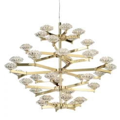Lampadario Cognac