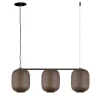 Lampadario color cioccolato ARYA #3 di Giulio Cappellini & Antonio Facco