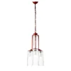 Lampadario contemporaneo in rame