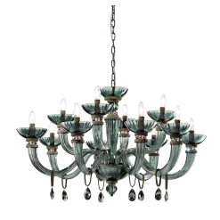 Lampadario Dahlia Viridian 12 luci