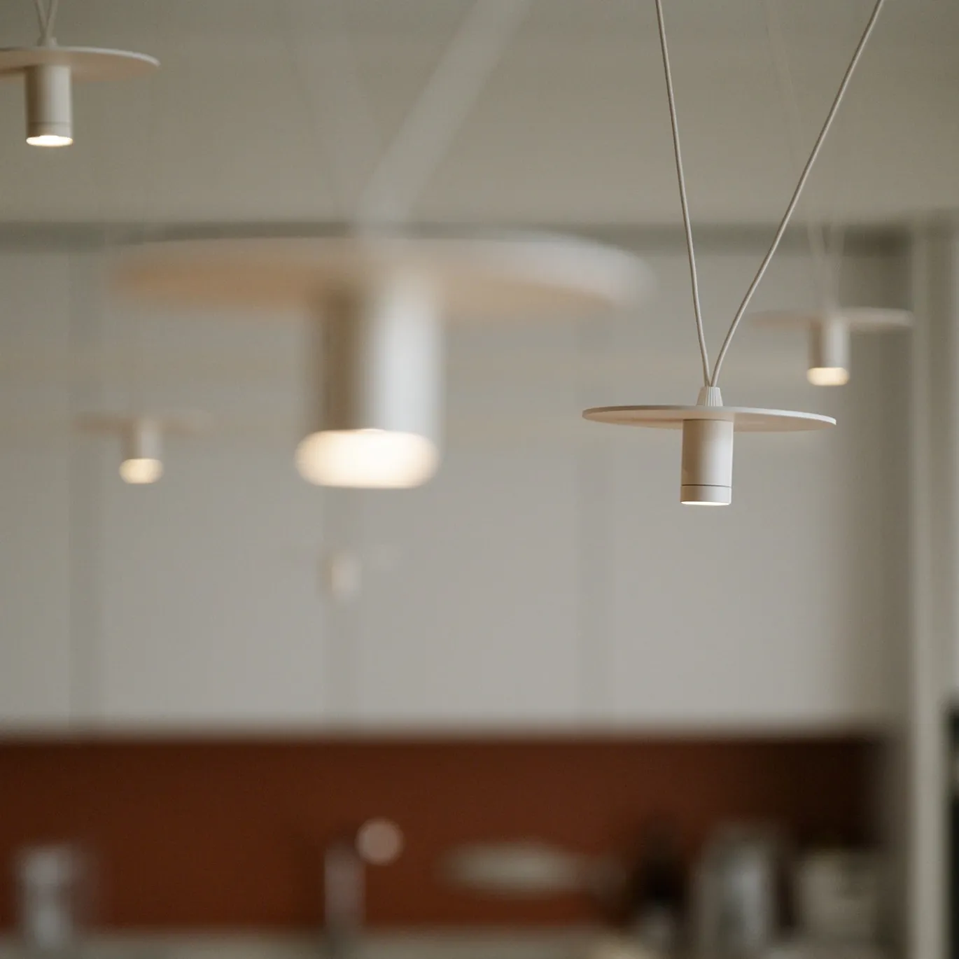 Lampadario D02 Bianco Mix a 6 Luci