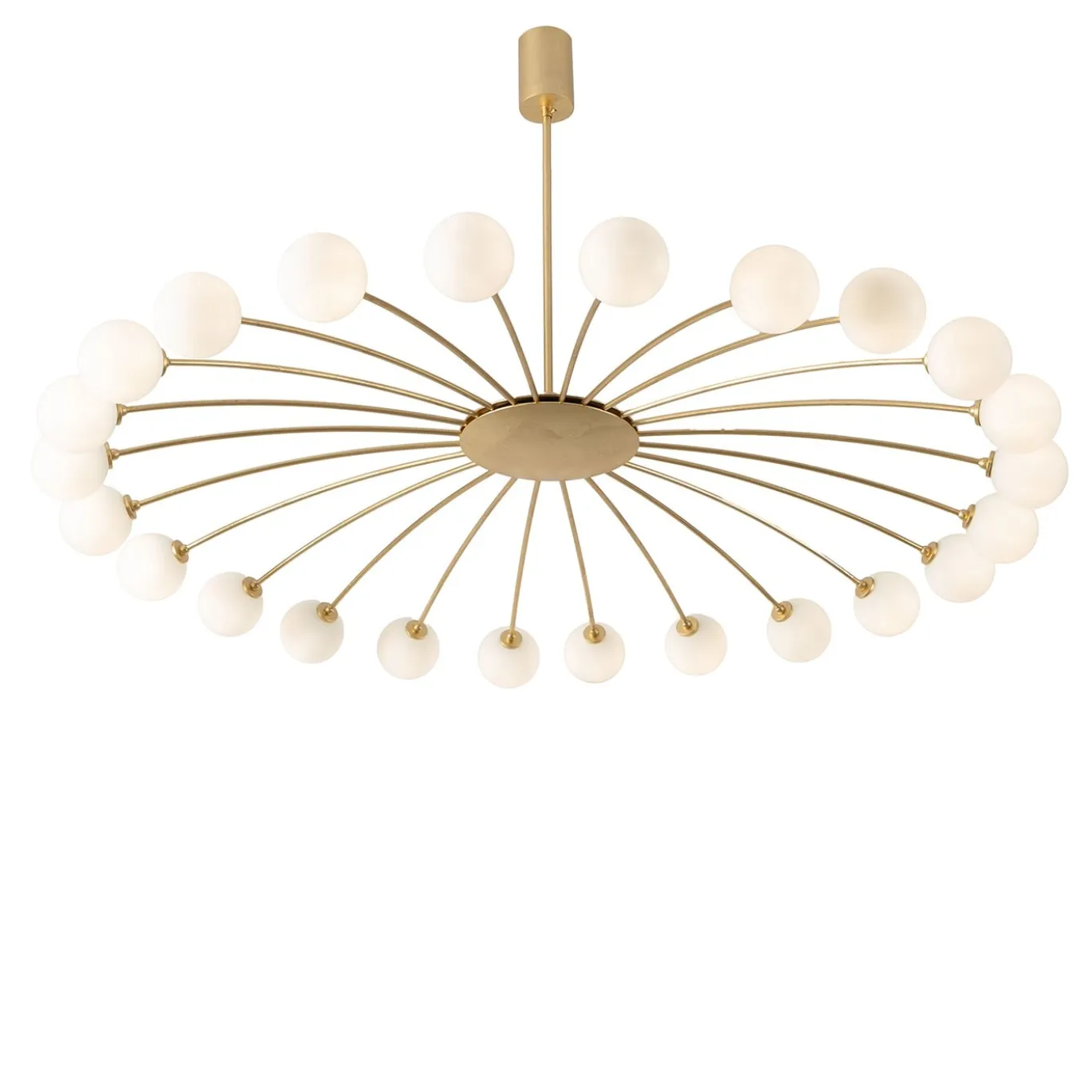 Lampadario d'oro a 24 luci Balloons