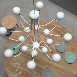 Lampadario Dots di Matteo Zorzenoni