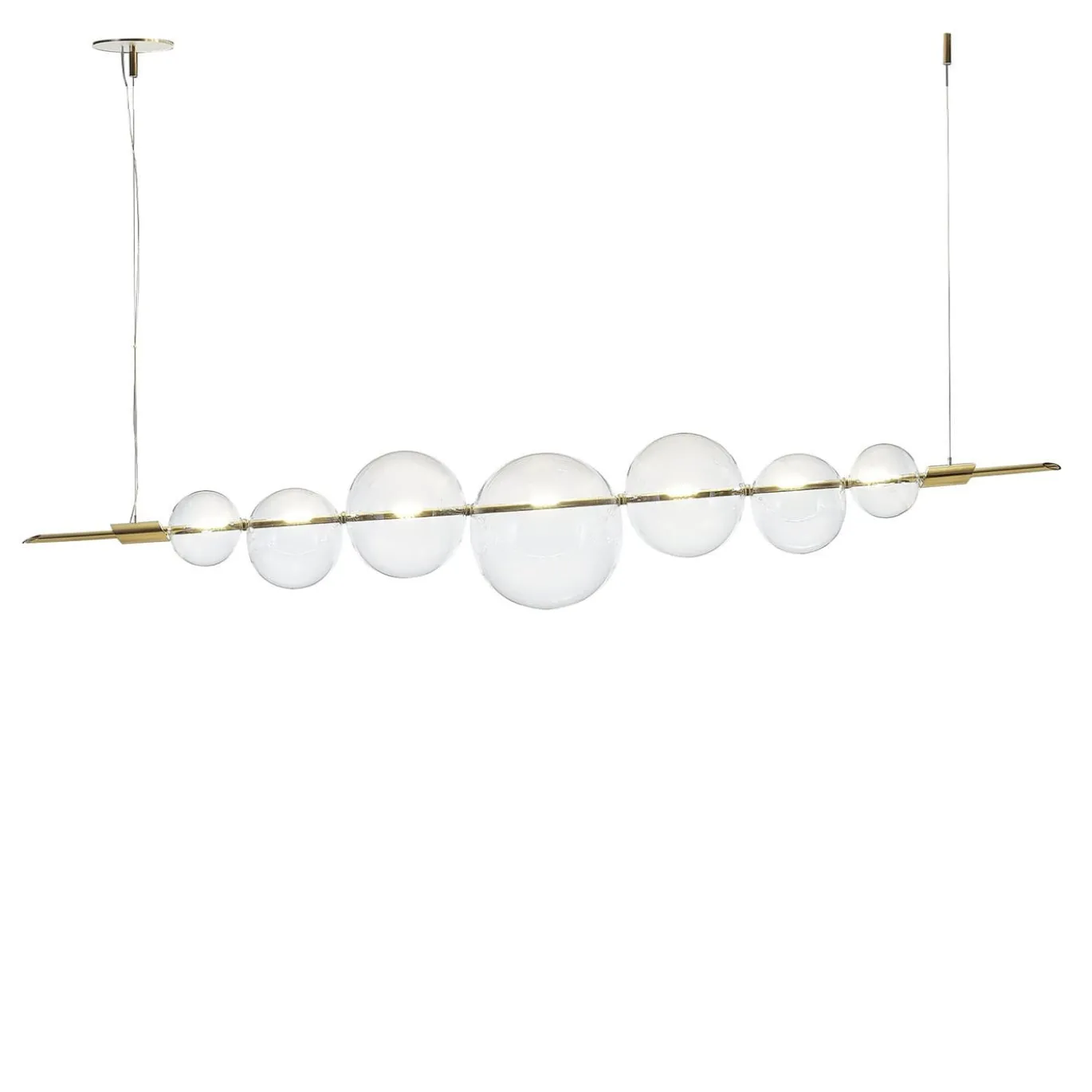 Lampadario D�ry in Ottone