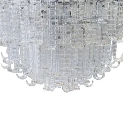 Lampadario Felci V206 in vetro