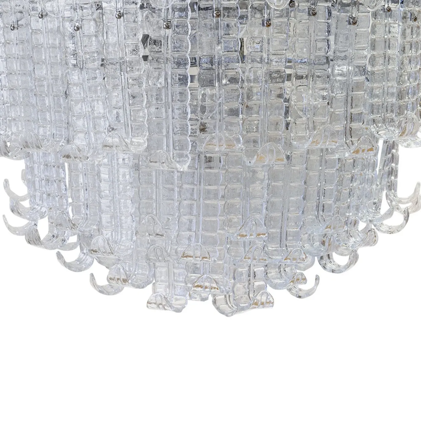 Lampadario Felci V206 in vetro